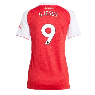 Arsenal Gabriel Jesus #9 Hjemmedrakt Dame 2025-26 Kortermet Arsenal Gabriel Jesus #9 Hjemmedrakt Dame 2025-26 Kortermet